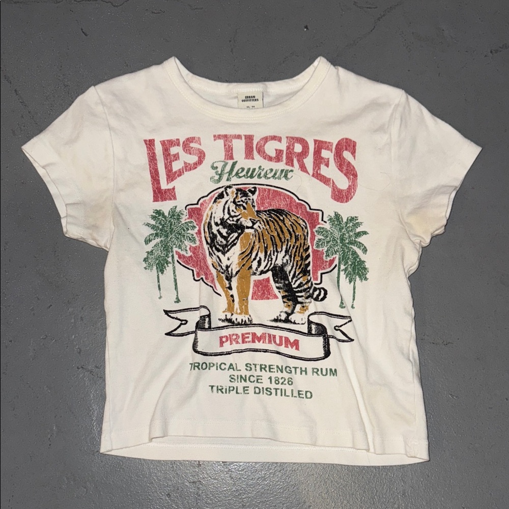 Urban Outfitters Tiger Baby Tee - Picture 1 of 1